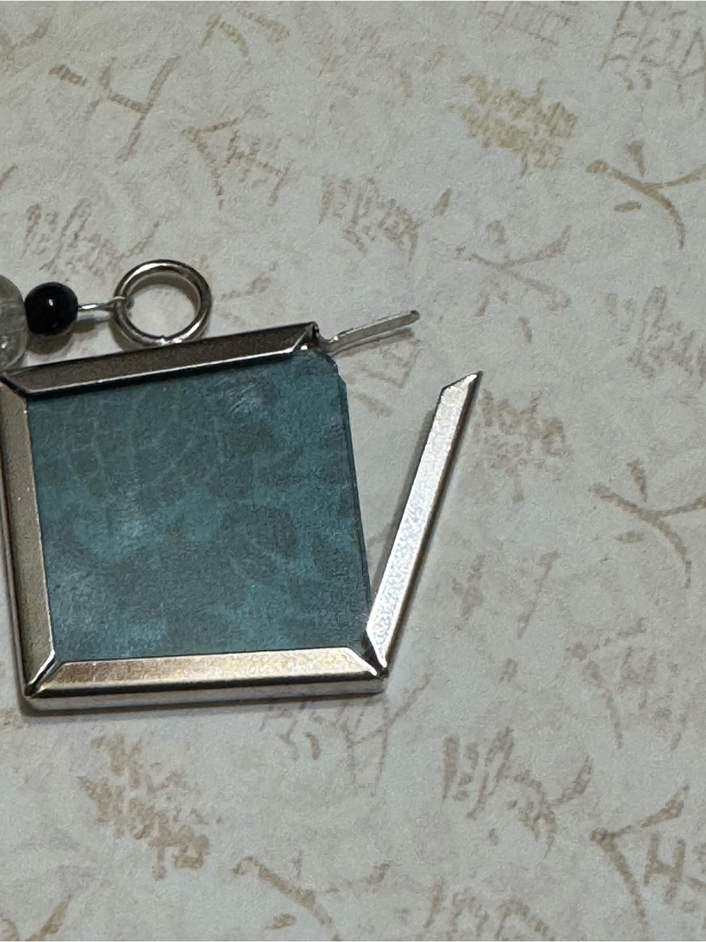 BAG TAG HANG TAG WITH MINI PICTURE FRAME - Picture 4 of 7